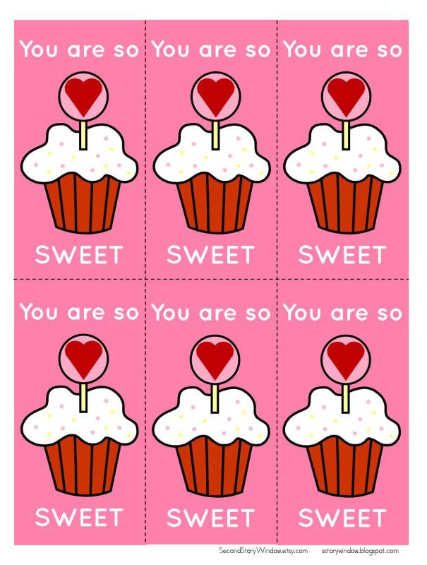 Freebie Printable Valentines