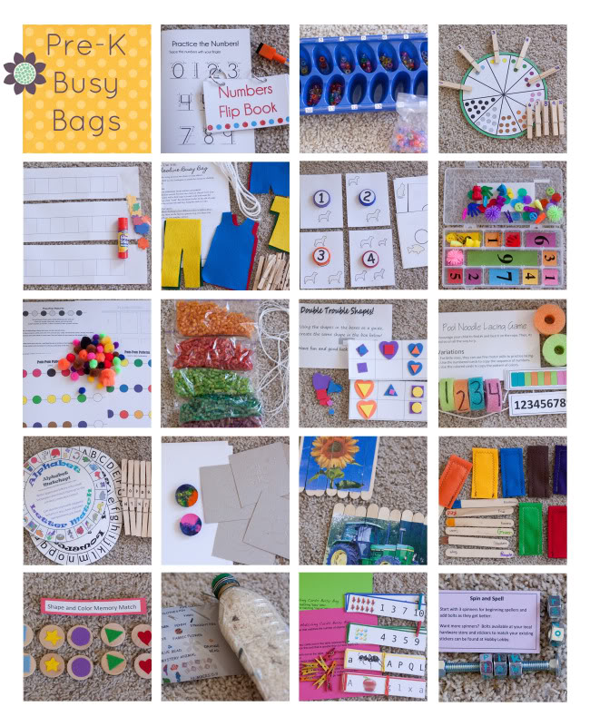 Toddler Time Busy Bag Exchange Part 3 Freebie