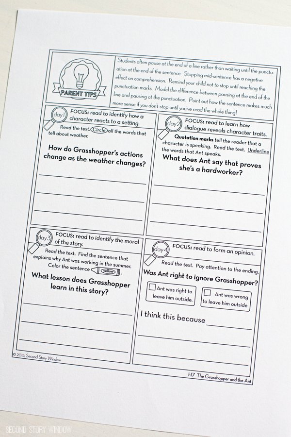 fluency homework