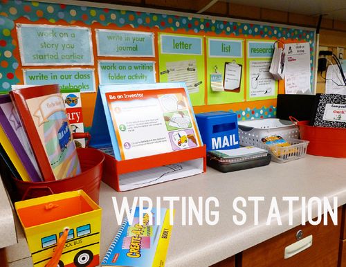 Daily 5 Work on Writing Station