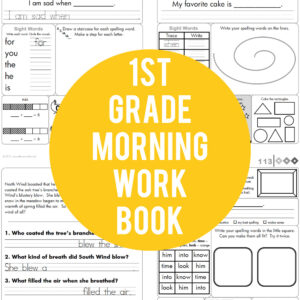 1st Grade Morning Work