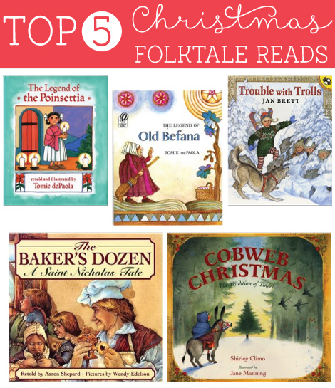 Top 5 Christmas Folktale Books WITH reviews and readability rating!