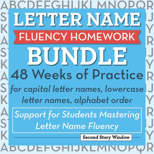 Beginning Fluency: Letter Name Fluency