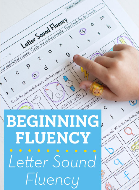 Beginning Fluency: Letter Sound Fluency