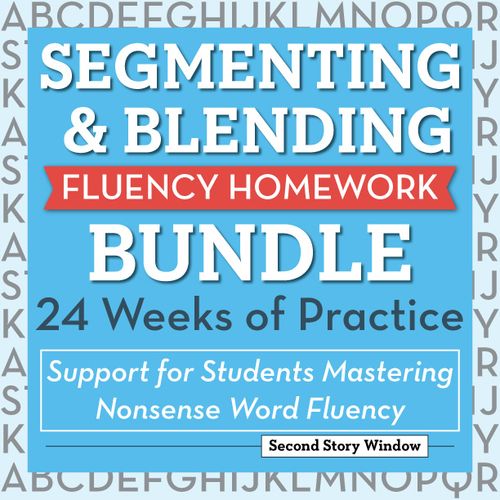 SBeginning Fluency: Segmenting & Blending (for students mastering nonsense word fluency)