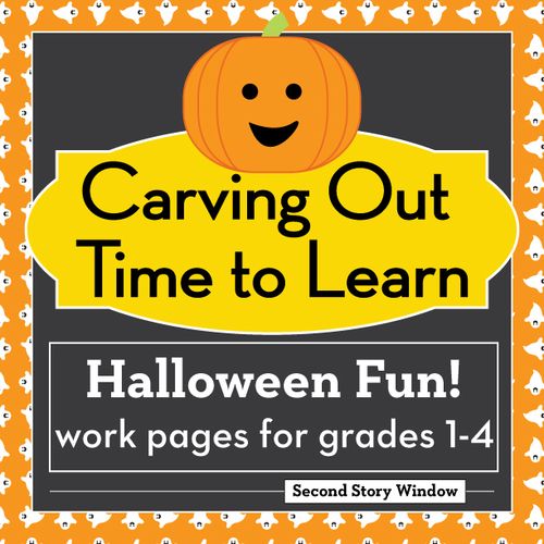 Halloween Fun: Carving Out Time to Learn! Differentiated activities for grades 1-4.