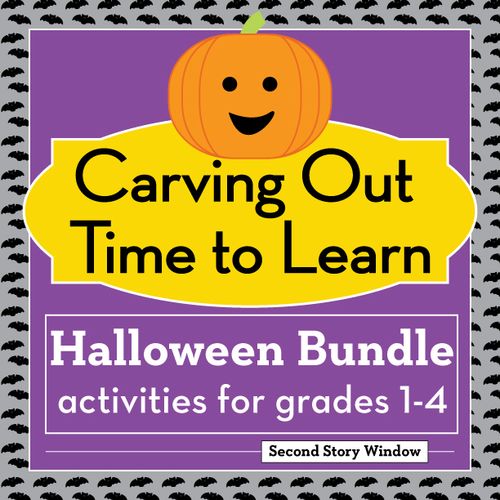 Halloween Fun: Carving Out Time to Learn! Differentiated activities for grades 1-4.