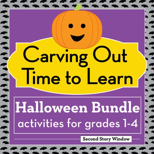 Halloween Fun: Carving Out Time to Learn! Differentiated activities for grades 1-4.