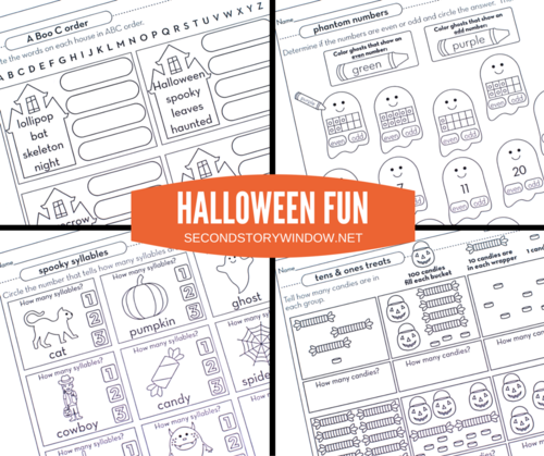 Halloween Fun: Carving Out Time to Learn! Differentiated activities for grades 1-4.