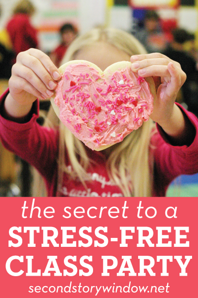 One Simple Tip for a Stress-Free Class Party