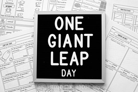 Celebrate February 29 with One Giant Leap (Day!) into Learning!