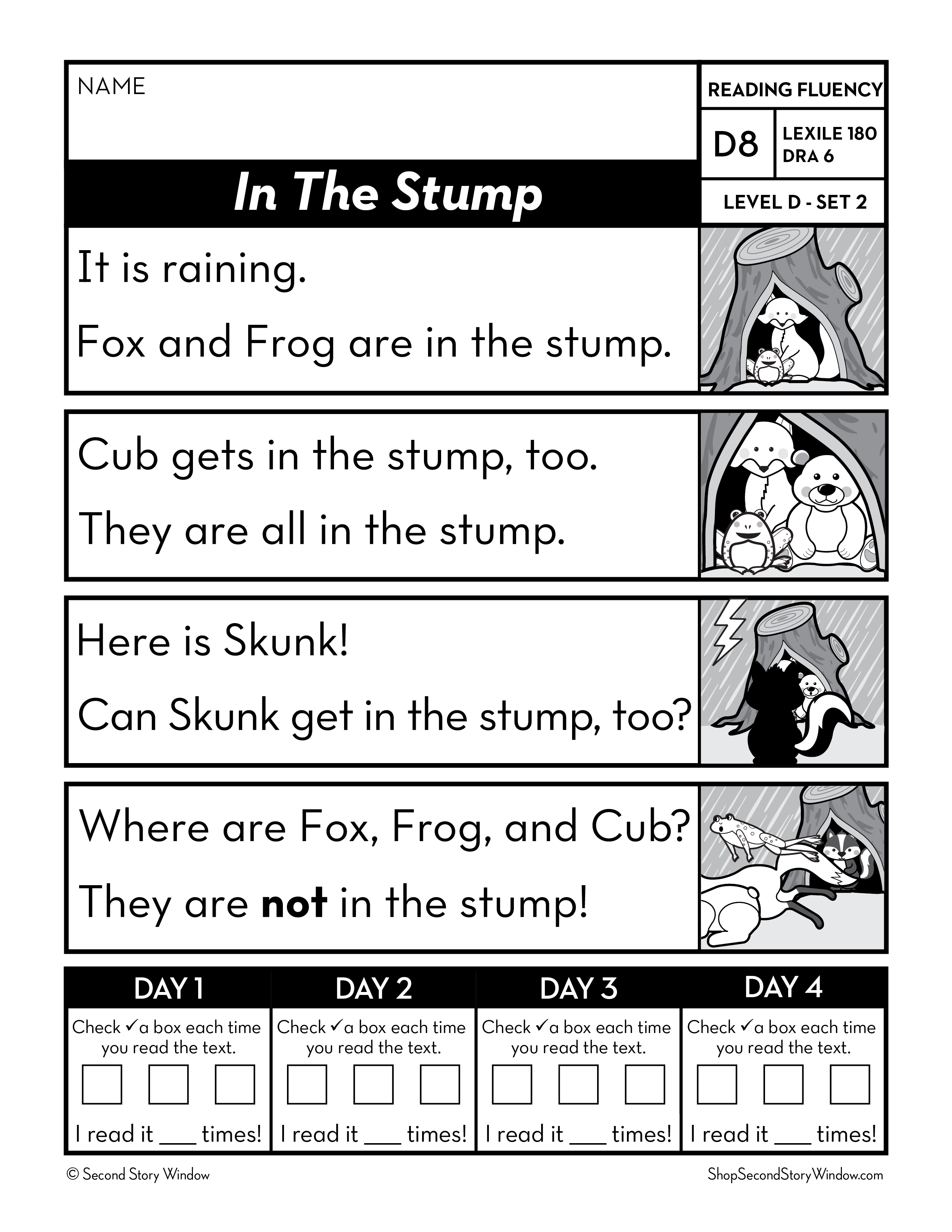 decodable-passages-reading-fluency-and-sight-word-practice-level-d-set