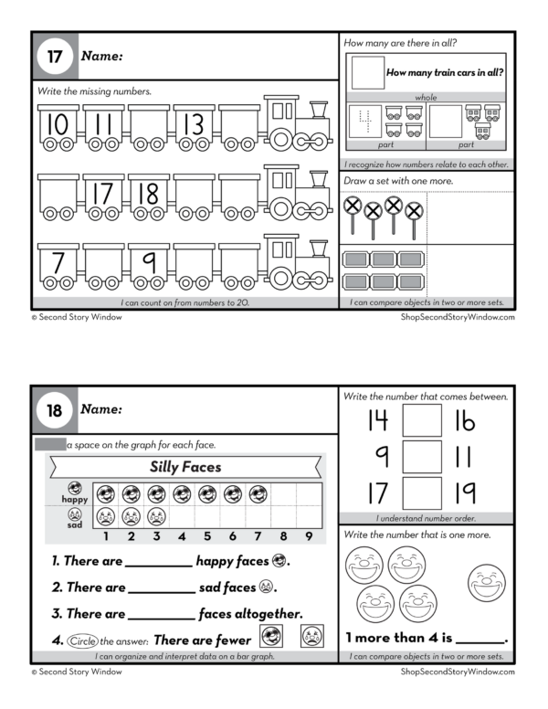 1st Grade Math Homework - Image 2