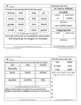 3rd Grade ELA Homework - Image 3