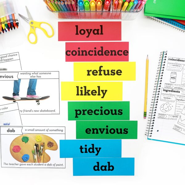 Back to School Vocabulary Bundle | First Week of School Read Aloud Lessons and Activities - Image 8
