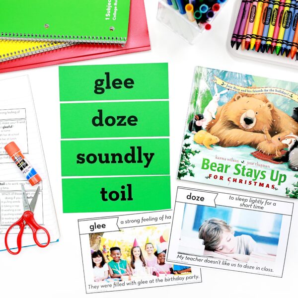 Christmas Vocabulary Activities Bundle - Image 5