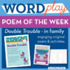 Double Trouble - in Word Family Poem of the Week - Short Vowel I ...