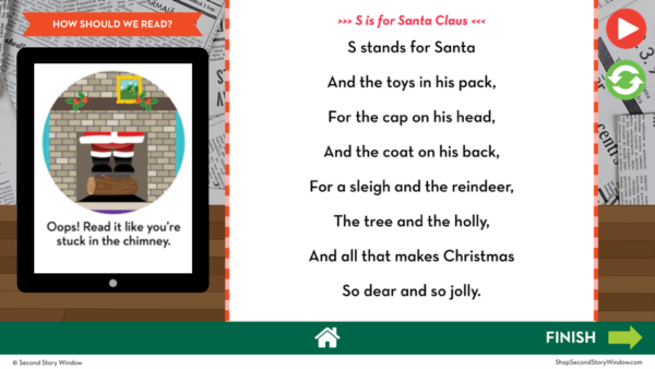 Christmas Reading Fluency in a Flash 1st Grade • Digital Fluency Mini Lessons - Image 3