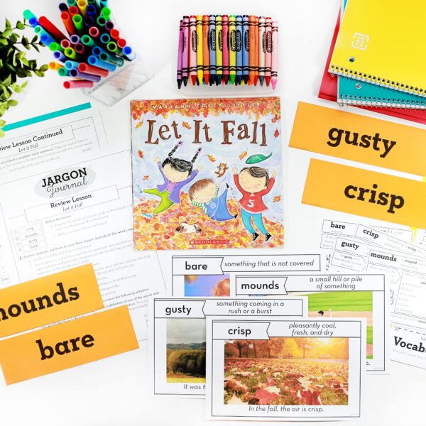 Fall Vocabulary Bundle | Fall Read Aloud Lessons and Activities - Image 8