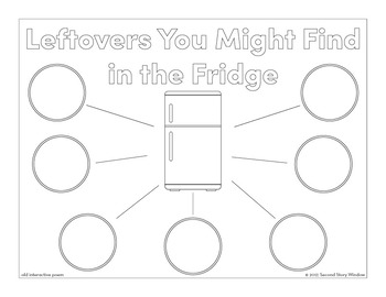 Leftovers -old Word Family Poem of the Week - Long O Fluency Poem - Image 3