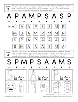 24+ Letter Naming Fluency Practice