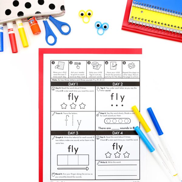 Decodable Passages Reading Fluency and Sight Word Practice Level C Set 2 - Image 3