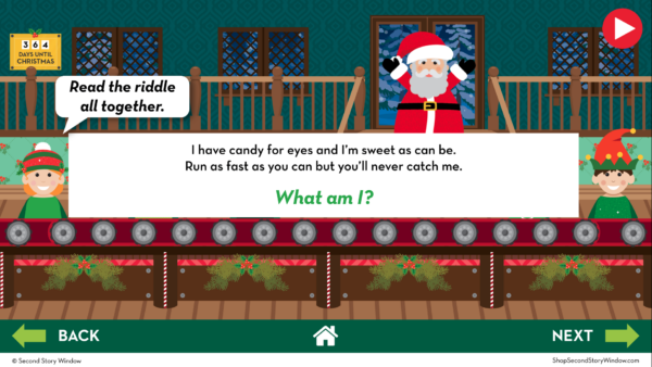 Christmas Reading Fluency in a Flash 1st Grade • Digital Fluency Mini Lessons - Image 4
