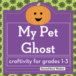 Halloween Activity • My Pet Ghost Halloween Writing Craftivity