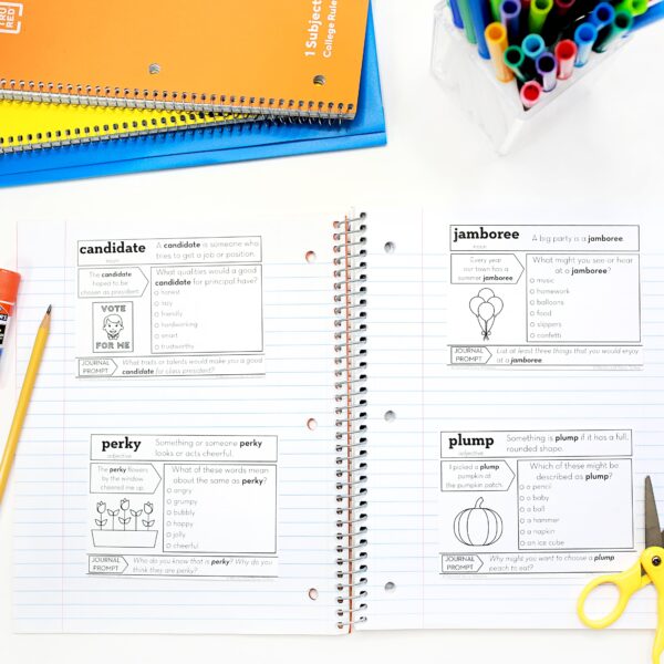 Thanksgiving Vocabulary Bundle | November Read Aloud Lessons and Activities - Image 4