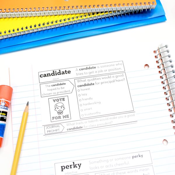 Thanksgiving Vocabulary Bundle | November Read Aloud Lessons and Activities - Image 5