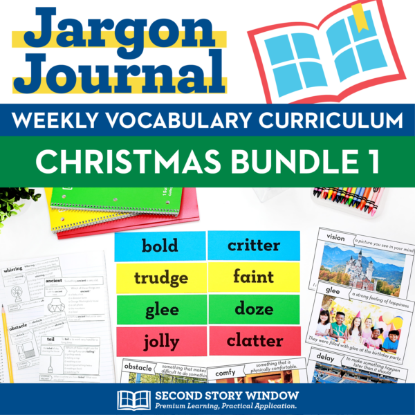 Christmas Vocabulary Activities Bundle