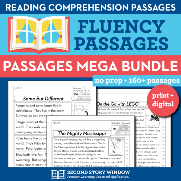 Repeated reading fluency MEGA bundle!