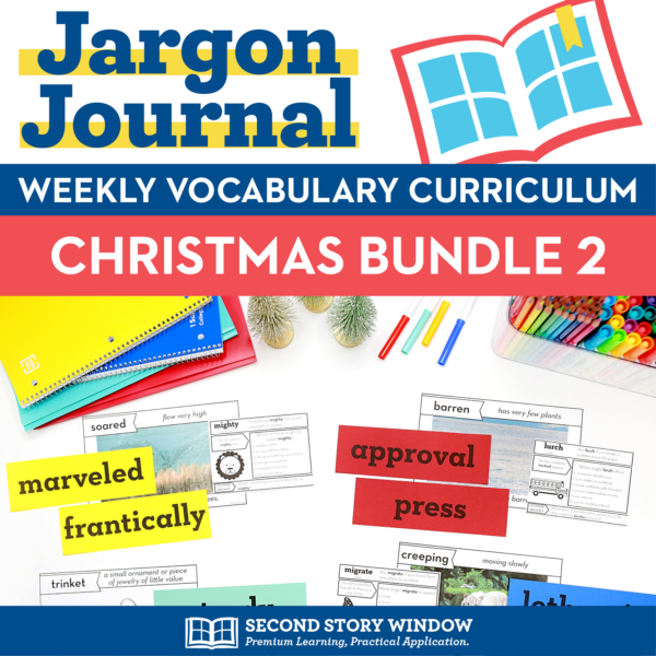Christmas Activities • Christmas Vocabulary Bundle Set 2