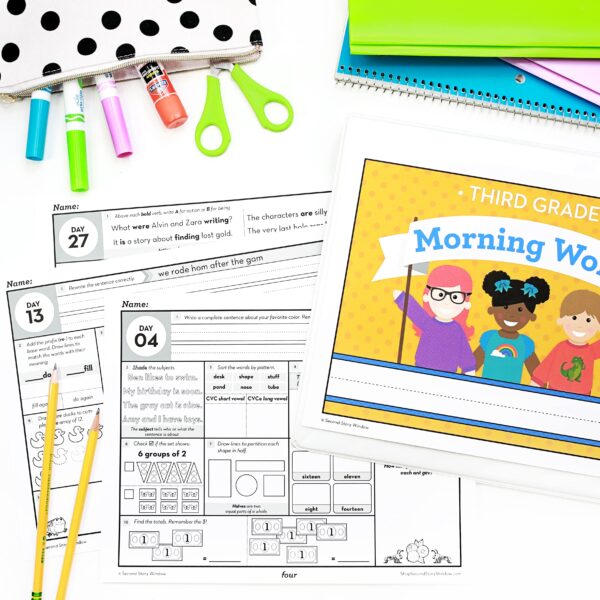 3rd Grade | Term 4 Essentials: Morning Work, Morning Messages, Fluency Passages - Image 2