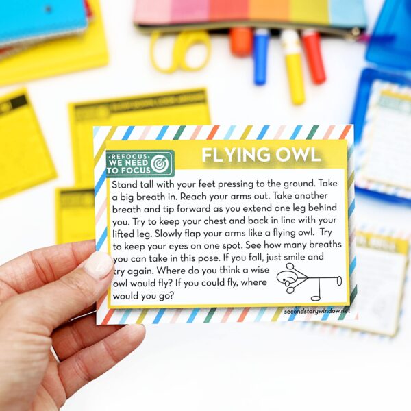 Back to School Brain Break Activities Cards for Movement, Mindfulness, Community - Image 2