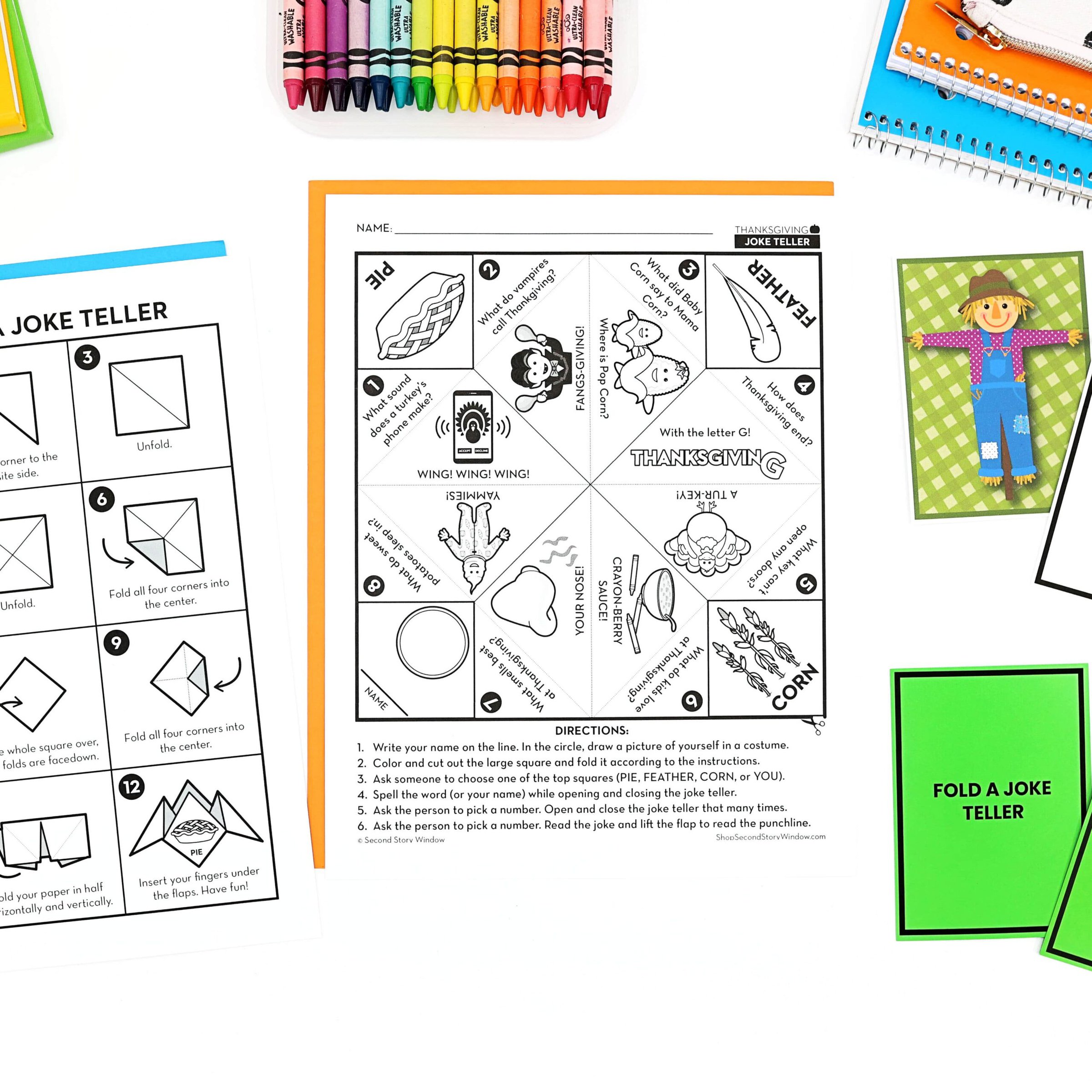 Thanksgiving Quick Activities for November and Thanksgiving Classroom Parties - Image 9