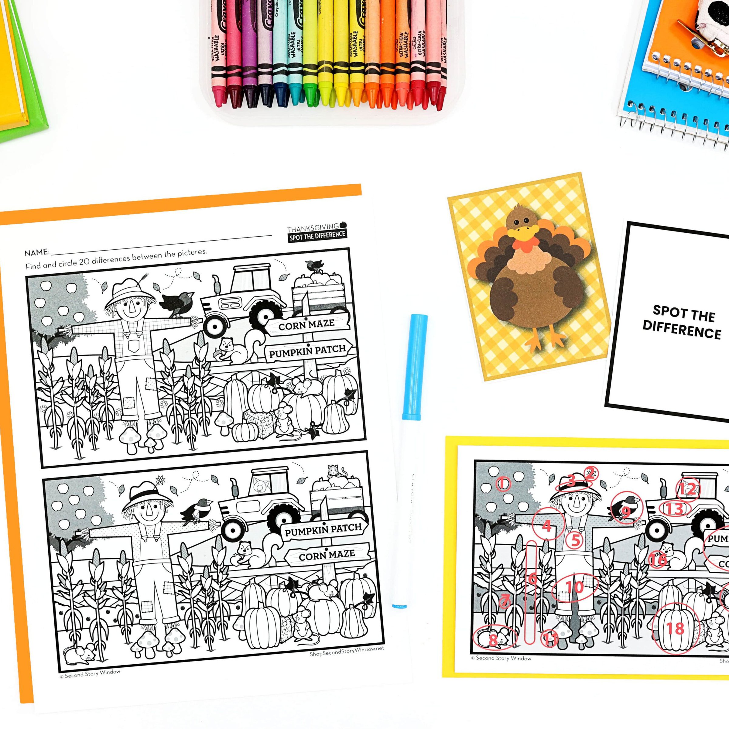 Thanksgiving Quick Activities for November and Thanksgiving Classroom Parties - Image 3