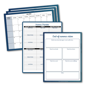 summer planning action