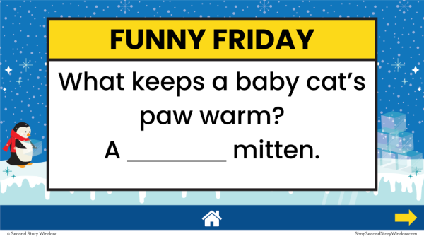 1st Grade January Morning Messages Google Slides and Printables for Morning Meeting - Image 7
