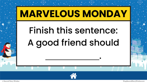 1st Grade January Morning Messages Google Slides and Printables for Morning Meeting - Image 8