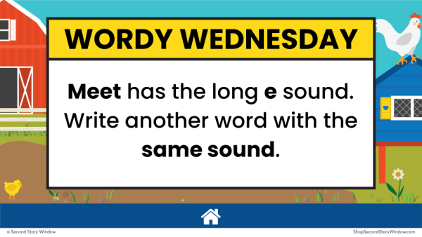 1st Grade May Morning Messages Google Slides and Printables for Morning Meeting - Image 7