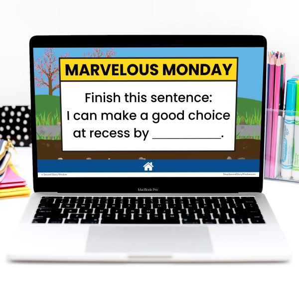 2nd Grade January Morning Messages Google Slides and Printables for Morning Meeting - Image 3