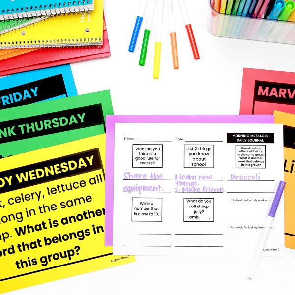 1st Grade May Morning Messages Google Slides and Printables for Morning Meeting - Image 6