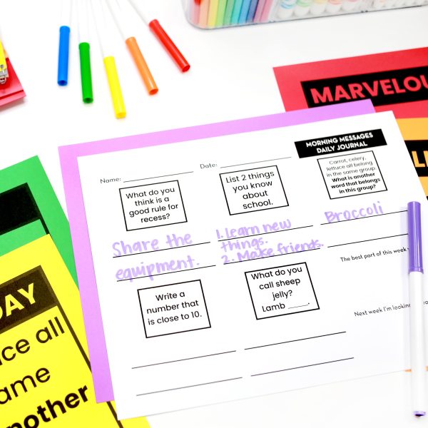 1st Grade May Morning Messages Google Slides and Printables for Morning Meeting - Image 5