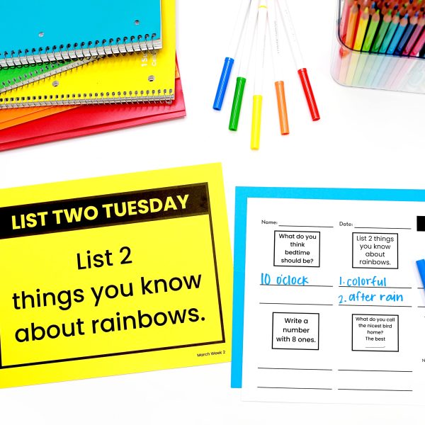 1st Grade May Morning Messages Google Slides and Printables for Morning Meeting - Image 4