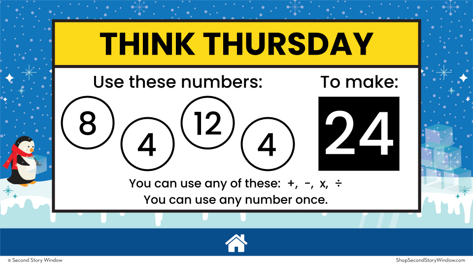 4th Grade January Morning Messages Google Slides and Printables for Morning Meeting - Image 7