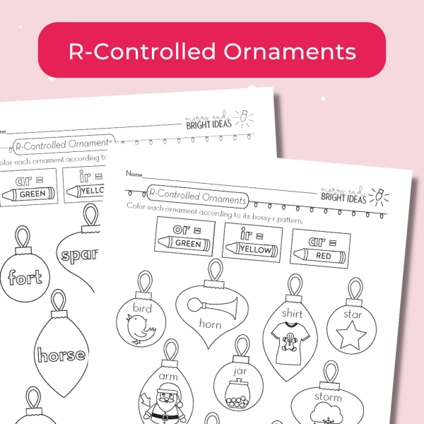 R Controlled Ornaments