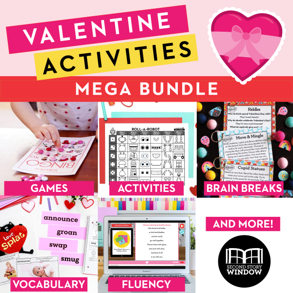 Valentine's Day Activities Mega Bundle of Resources